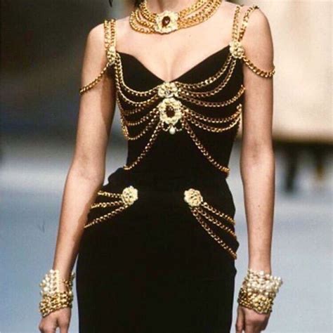 chanel 90s black dress|vintage chanel bags 1990.